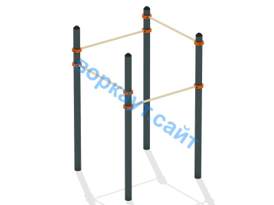 Турник четырехуровневый ВС-11 в Московской области
