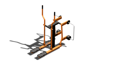 Силовой уличный тренажер  "Лыжи"  УТ406 в Московской области