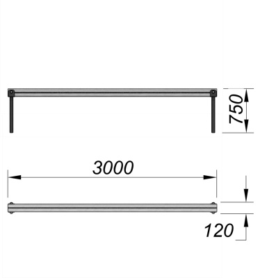 Бум бревно ДСК 3540 в Московской области